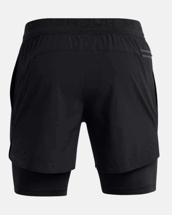 Men's UA Vanish Elite 2-in-1 Shorts, Black, pdpMainDesktop image number 6